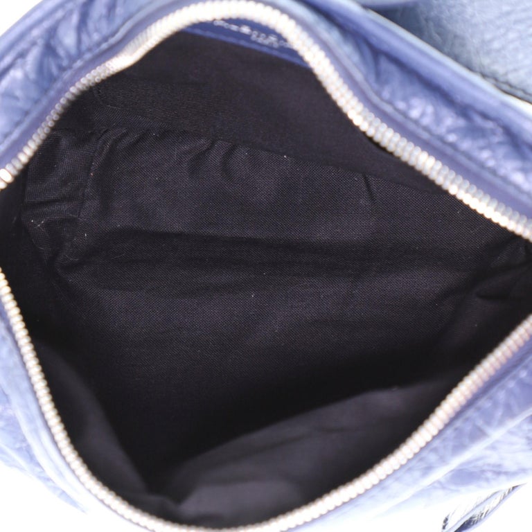 balenciaga waist bag leather