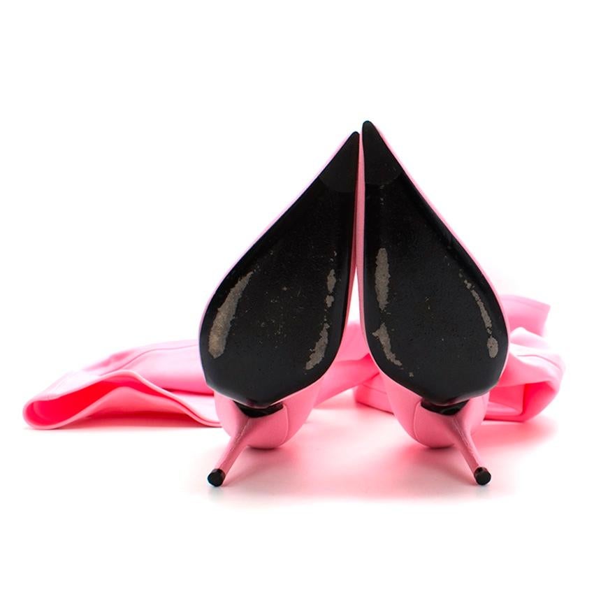 hot pink balenciaga boots