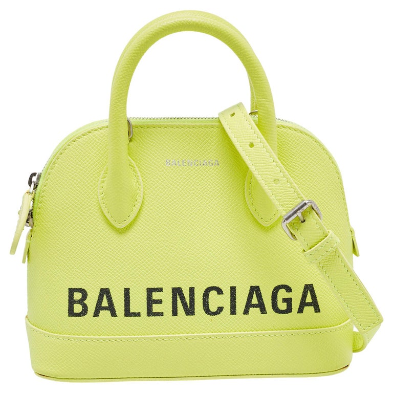 Balenciaga - Authenticated Ville Day Handbag - Leather Black for Women, Never Worn