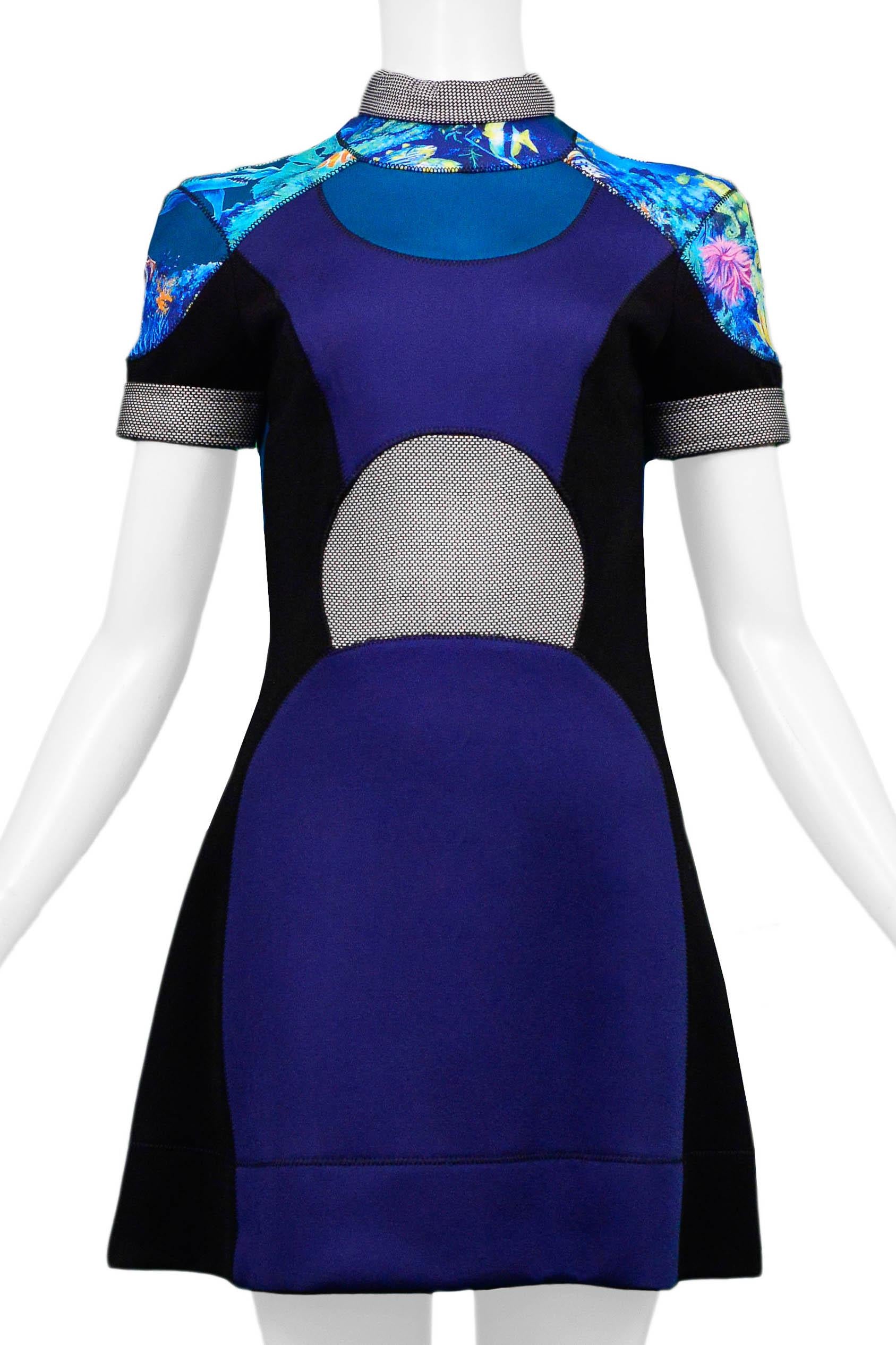 Balenciaga Neopren-Scuba-Kleid 2003 Damen im Angebot
