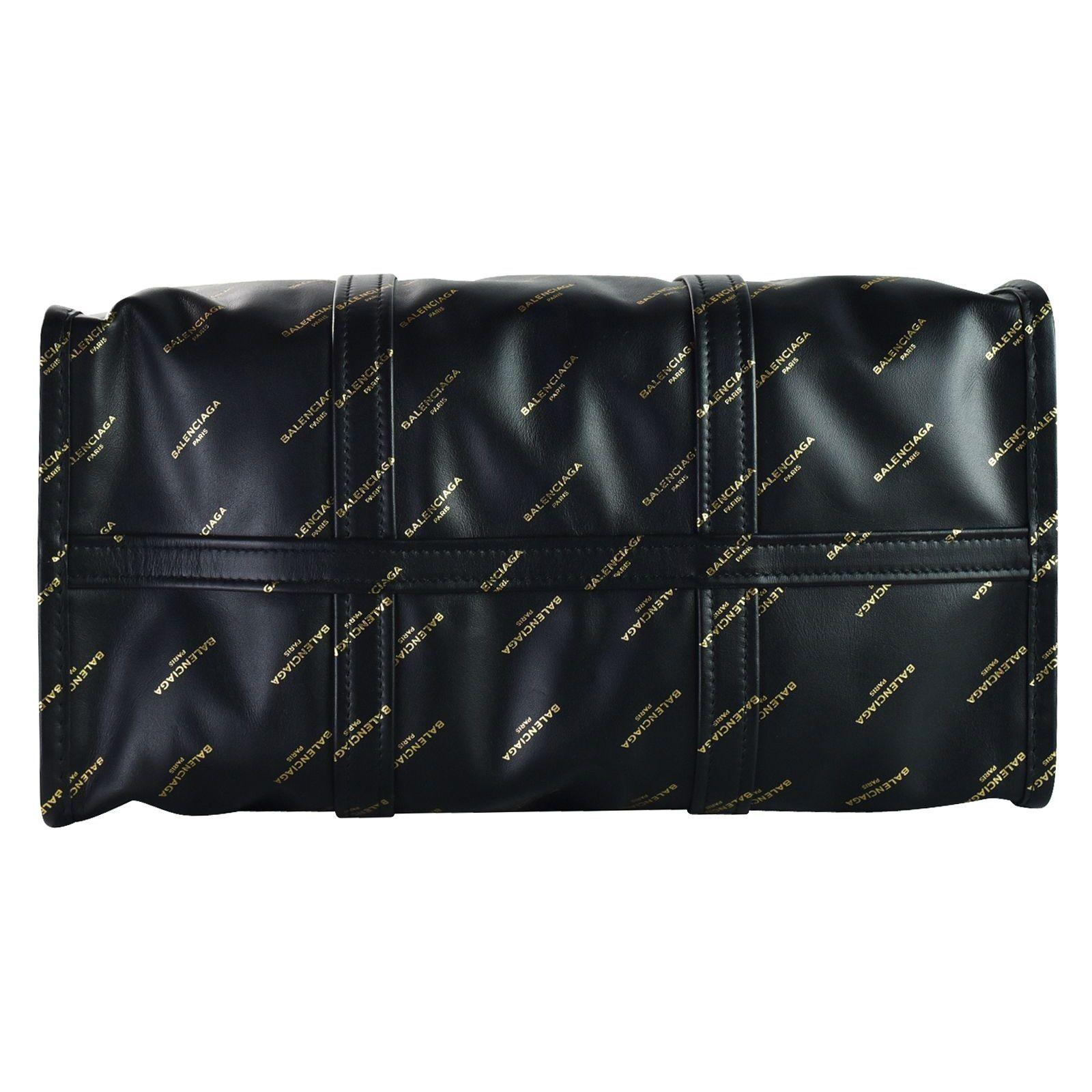 Balenciaga NEW Bazar Shopper M Black Leather Tote Bag Handbag 1