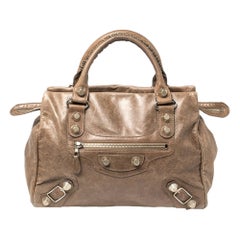 Balenciaga Noix Leather Giant 21 Midday Bag