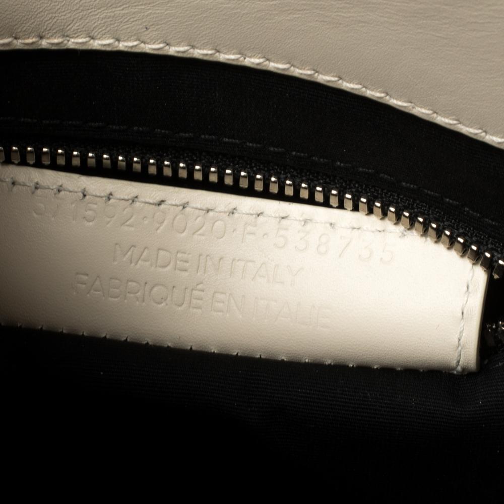 Balenciaga Off White Leather Mini All Afternoon Tote 7