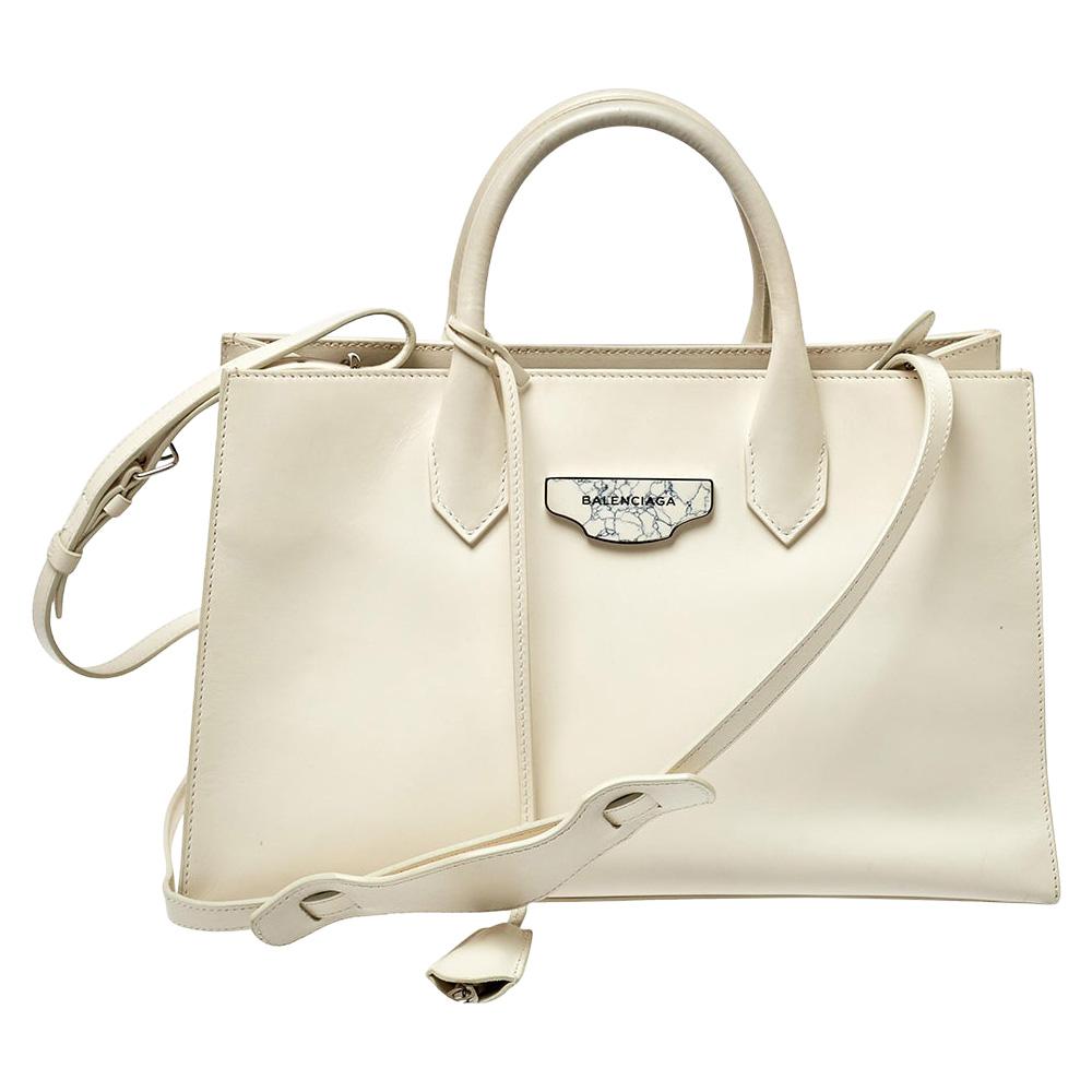 balenciaga white pouch