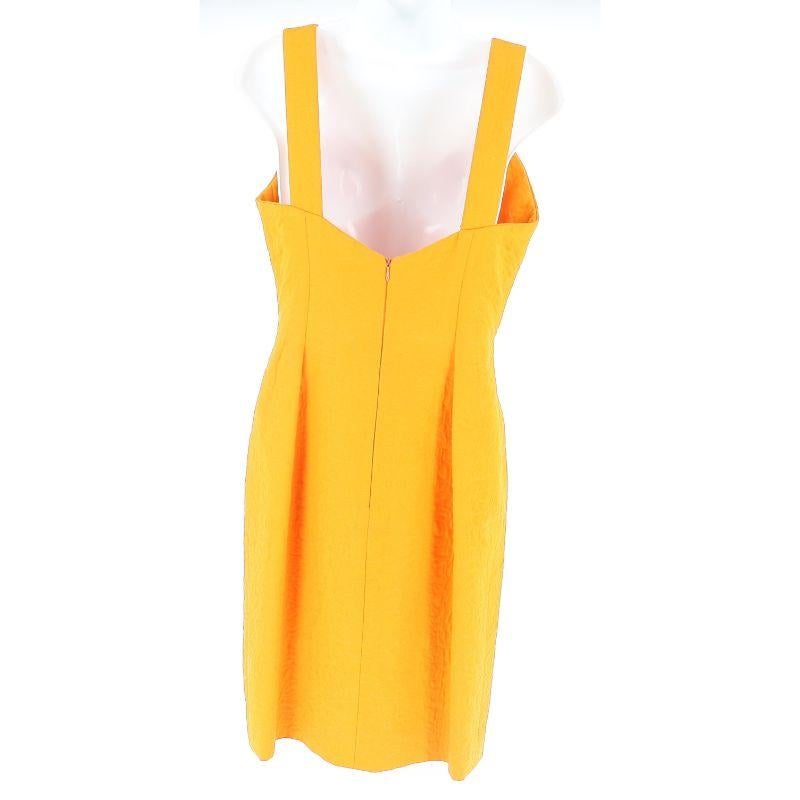 Balenciaga Orange Dress in Size 40 In Good Condition In PARIS, FR