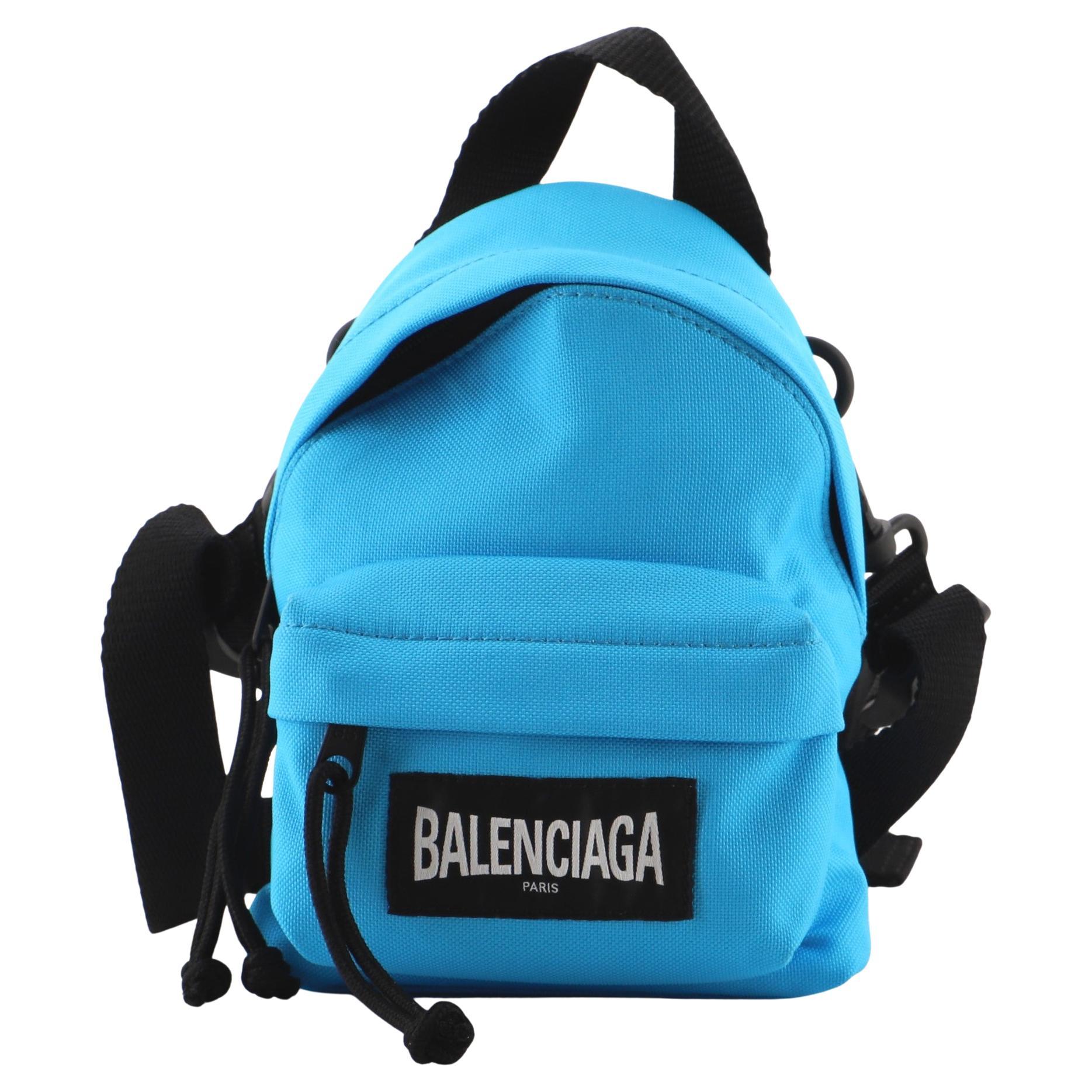 Balenciaga Oversized Convertible Backpack Canvas XS