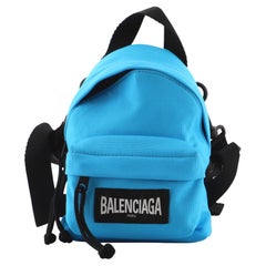 Balenciaga Oversized Convertible Backpack Canvas XS