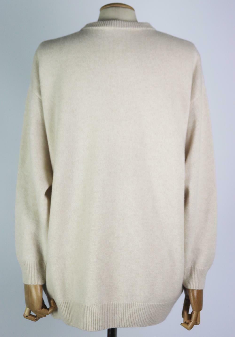 balenciaga oversized sweater