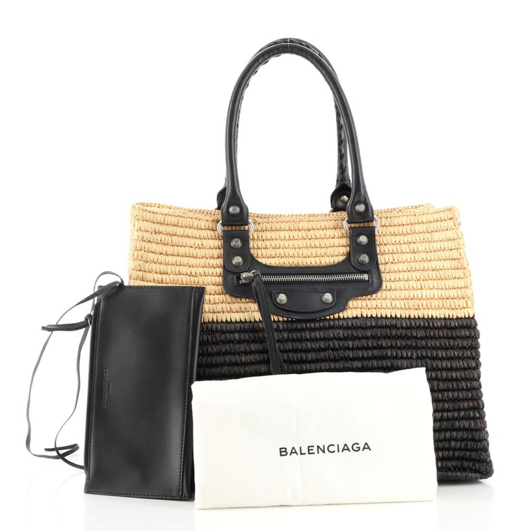 balenciaga raffia