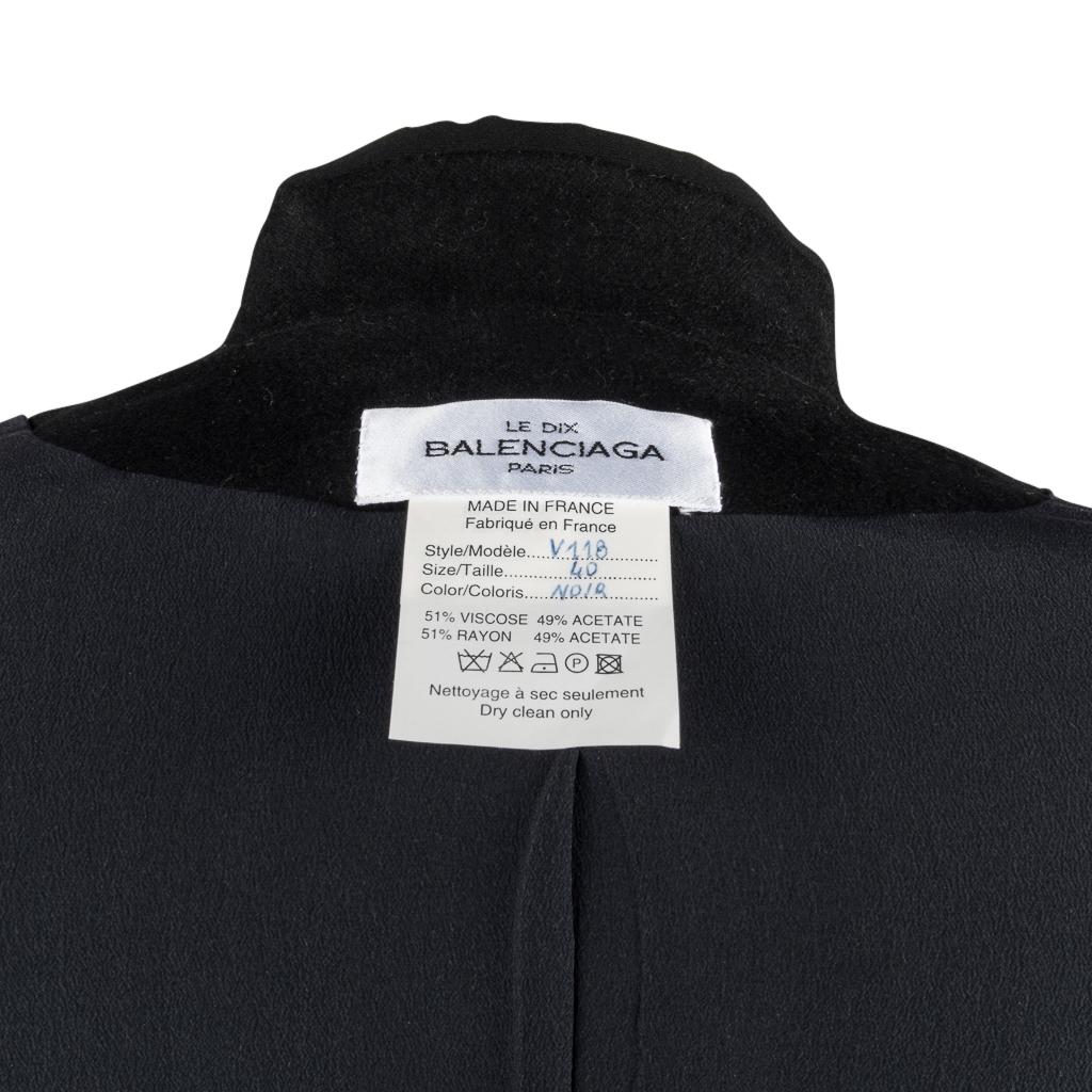 Balenciaga Pant Suit Double Breast 40 / 6 Mint For Sale 1