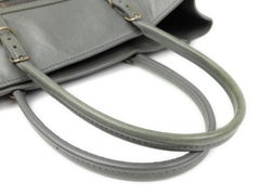 Balenciaga Papier 221748 Gray Leather Tote