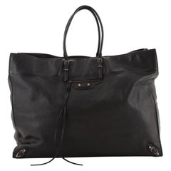 Balenciaga Papier A3 Classic Studs Bag Leather Large