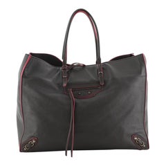 Balenciaga Papier A4 Classic Studs Bag Leather Medium