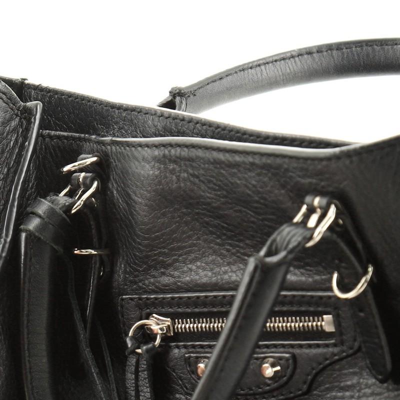 Balenciaga  Papier A4 Zip Around Classic Studs Bag Leather Mini 1