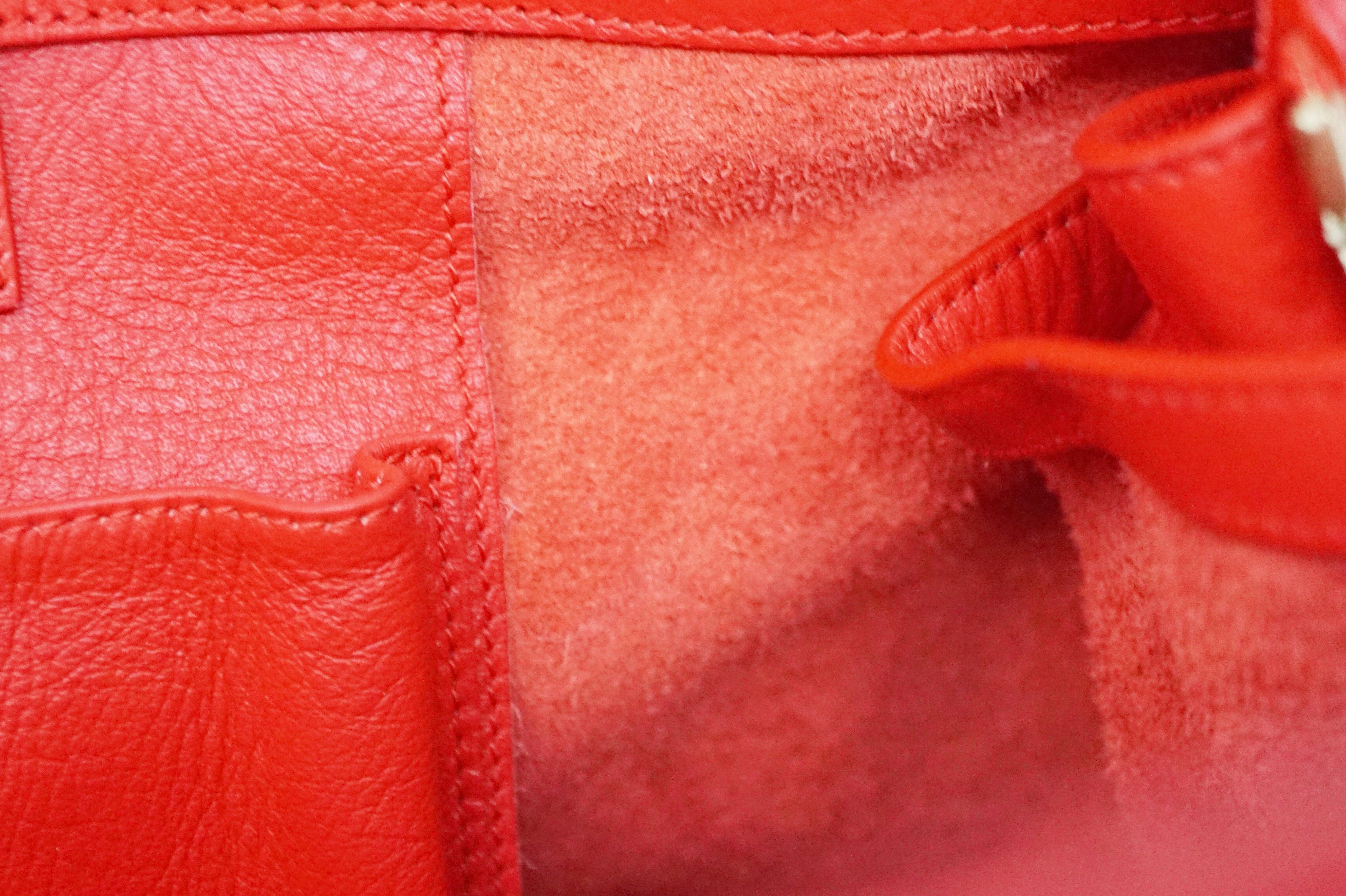 Balenciaga Papier A4 Zip-Around Tote in Red Calfskin Leather, Fall/Winter 2016   6