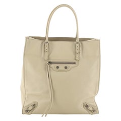 Balenciaga Papier A5 Classic Studs Bag Leather Medium