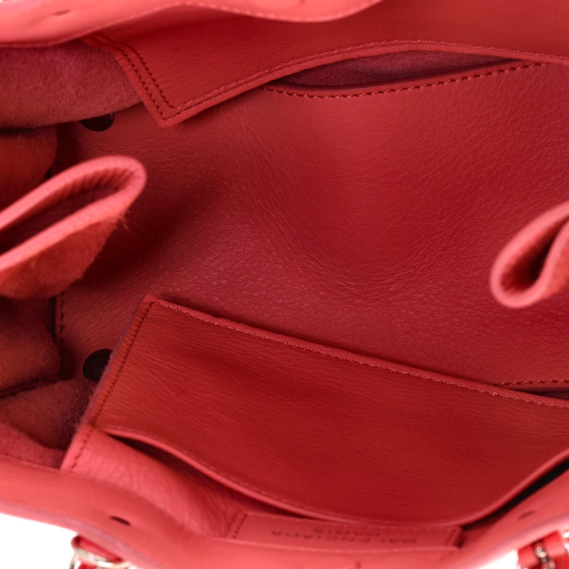 Women's or Men's Balenciaga Papier A6 Zip Around Classic Studs Bag Leather