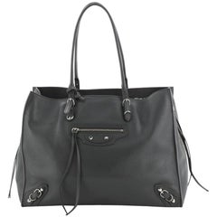 Balenciaga Papier B4 Zip Around Classic Studs Bag Leather