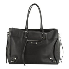 Balenciaga Papier B4 Zip Around Classic Studs Bag Leather
