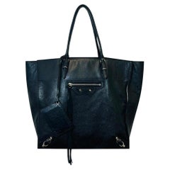 Balenciaga Papier Leather Tote Bag