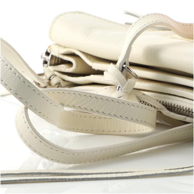 Balenciaga Papier Triple Zip Around Crossbody Bag Leather XS 3