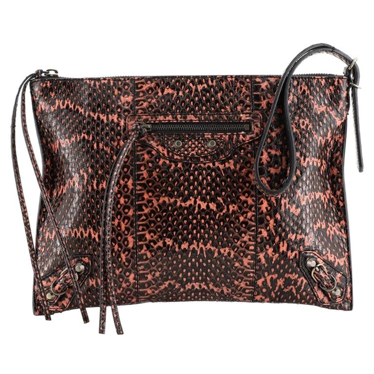 balenciaga papier clutch