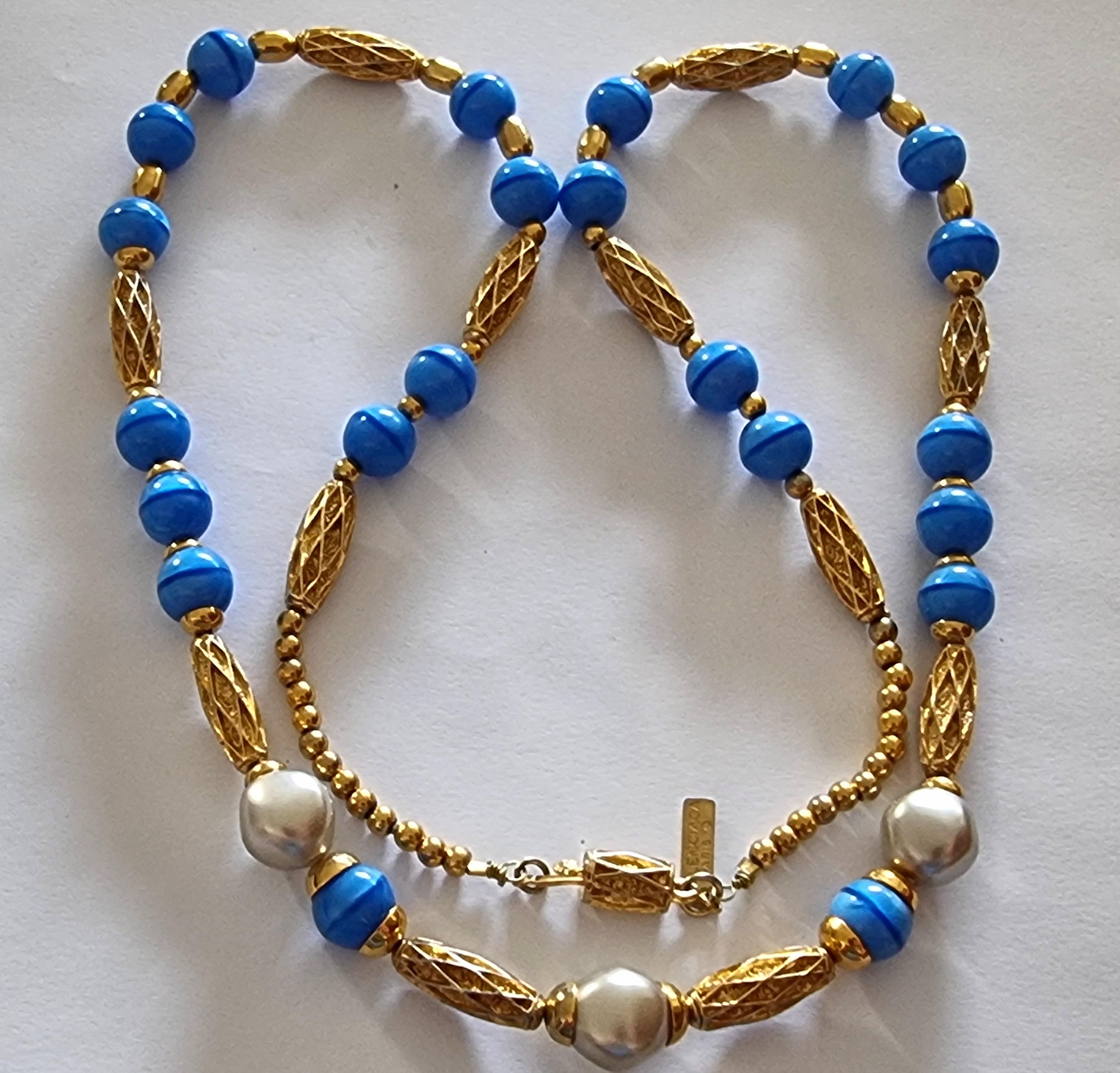 balenciaga beaded necklace