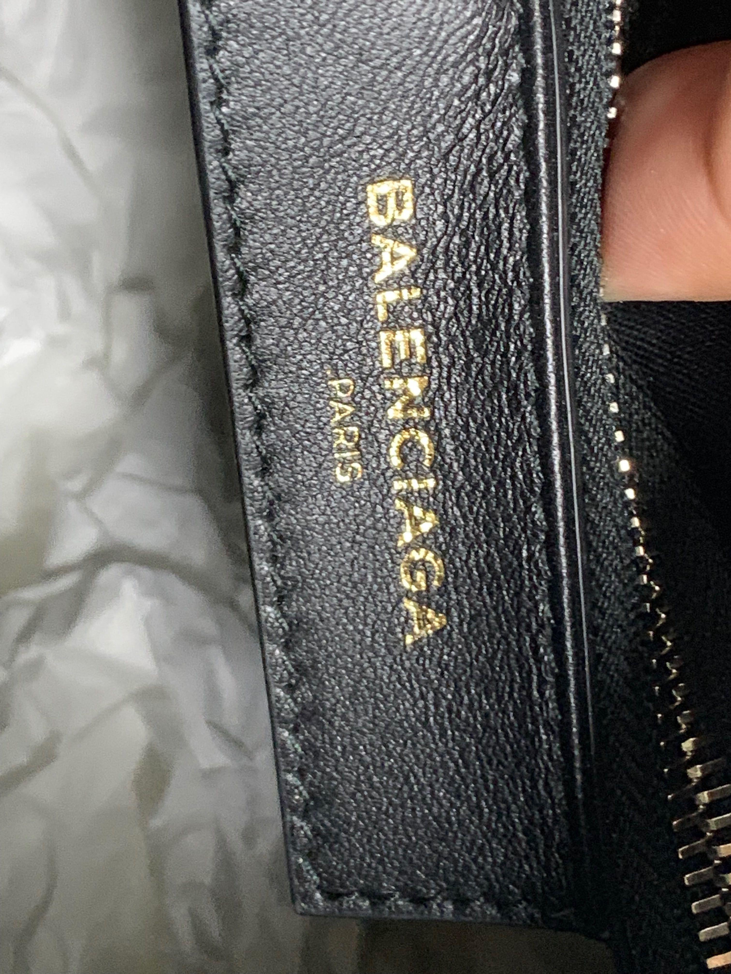 Sac à main Balenciaga Paris en cuir véritable pour femme 443096 DL10N 1000 3