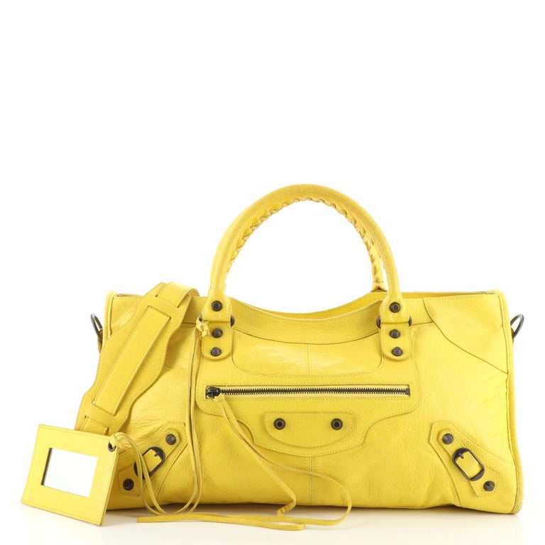 Balenciaga Part Time Classic Studs Bag Leather at 1stDibs