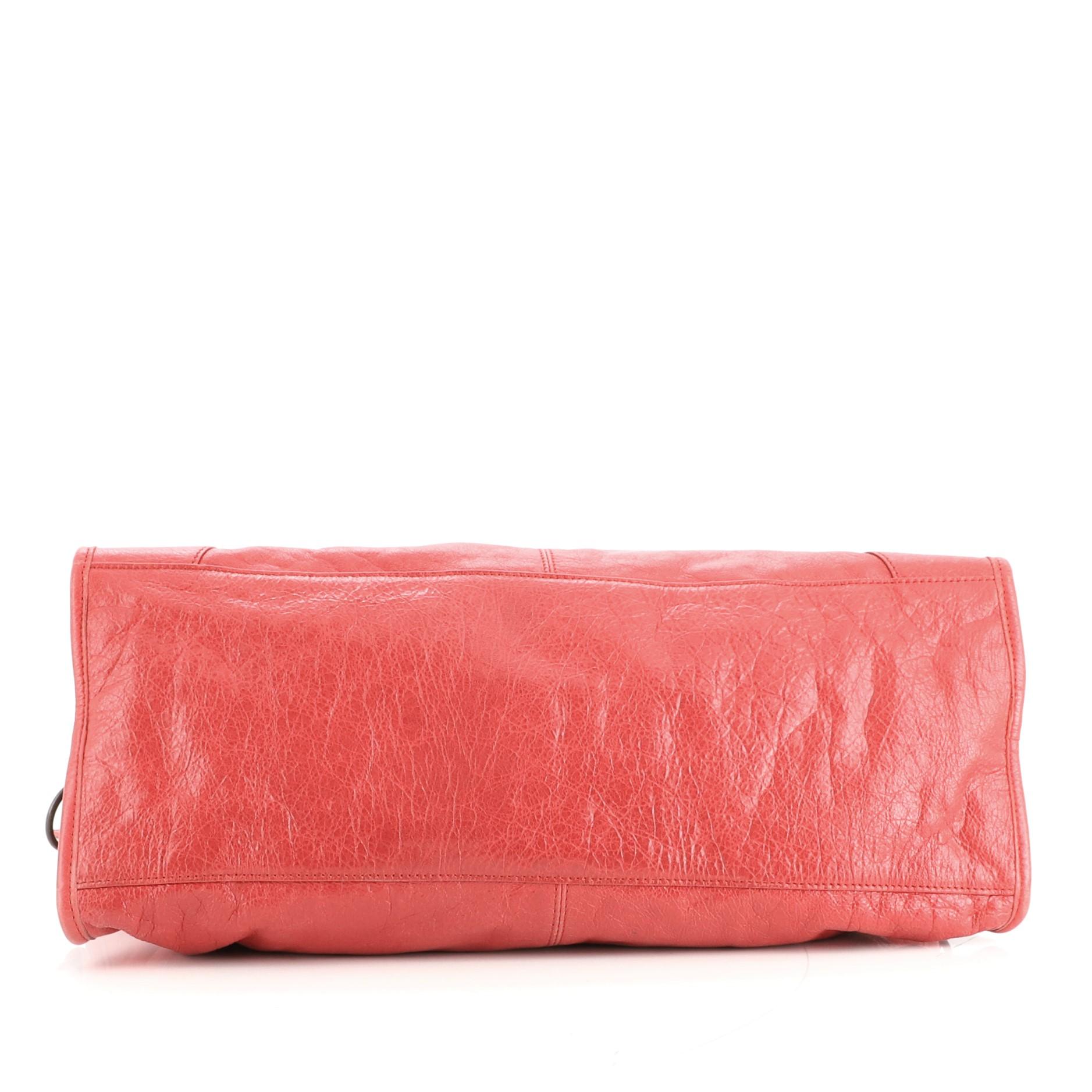 Klassische Nietentasche aus Leder von Balenciaga Part Time für Damen oder Herren