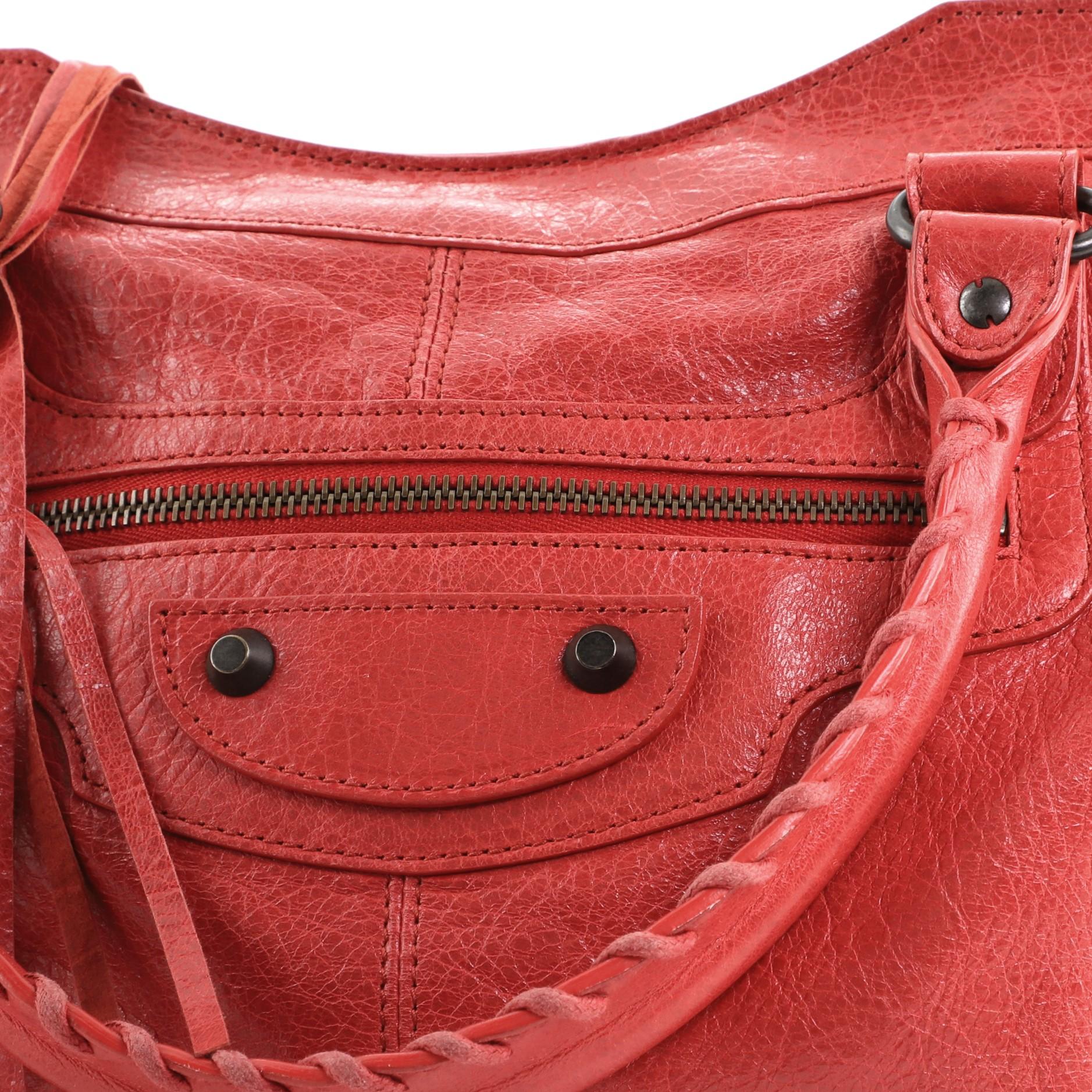 Klassische Nietentasche aus Leder von Balenciaga Part Time 3