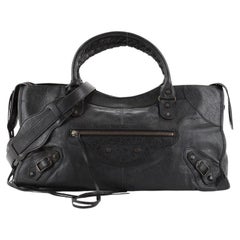 Balenciaga Part Time Classic Studs Bag Leather