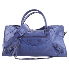 Balenciaga Part Time Classic Studs Bag Leather