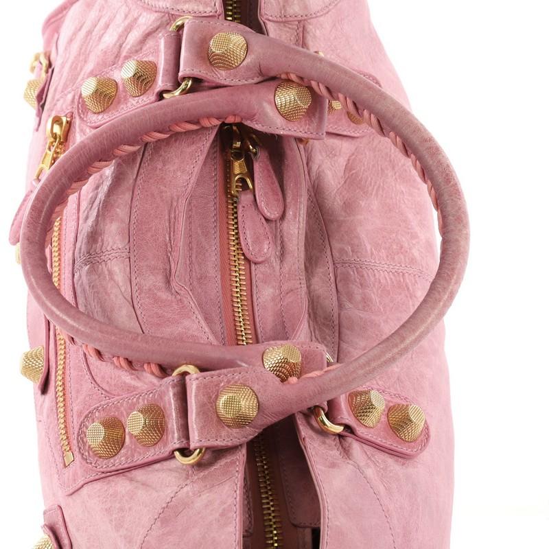 Balenciaga Part Time Giant Studs Bag Leather 5