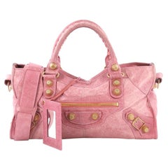 Balenciaga Part Time Giant Studs Bag Leather