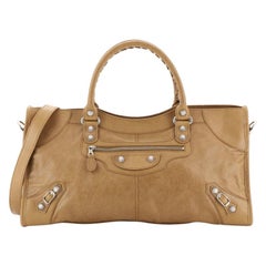 Balenciaga Part Time Giant Studs Bag Leather