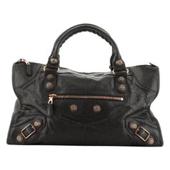 Balenciaga Part Time Giant Studs Bag Leather