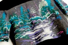 Balenciaga PF14 Forest Print Knit Jumper