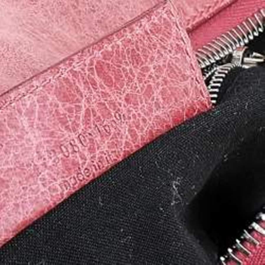 Balenciaga Pink Agneau Leather GSH Work Tote In Good Condition In Dubai, Al Qouz 2