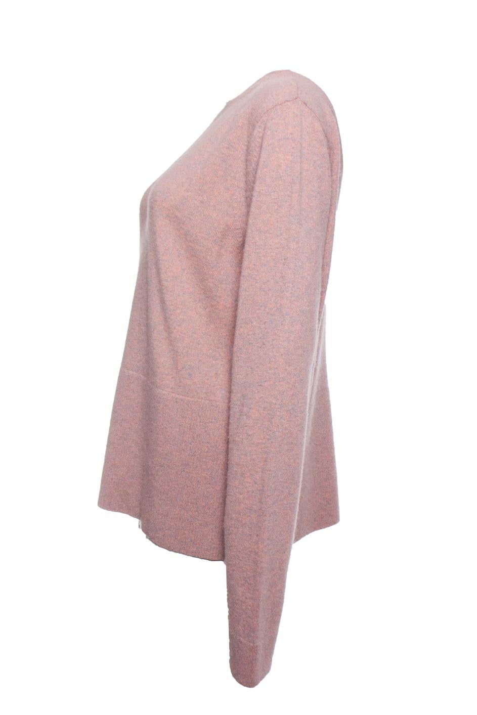 Balenciaga, Pink cashmere sweater In Excellent Condition In AMSTERDAM, NL