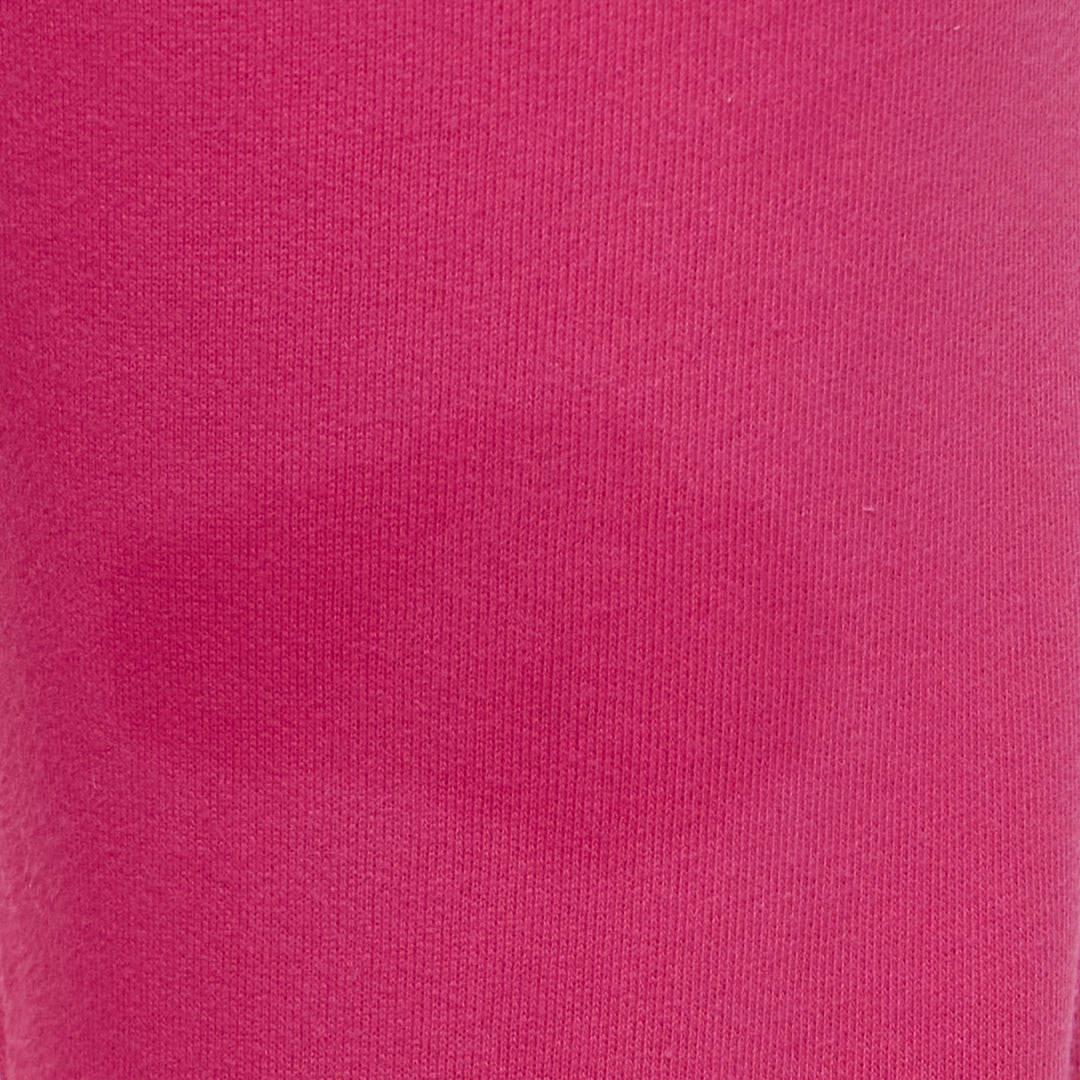 Balenciaga Pink Cotton Blend Jogger Pants (6 Yrs) In Good Condition For Sale In Dubai, Al Qouz 2