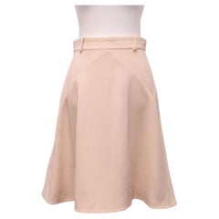 Balenciaga Pink Flared Skirt Size EU 38