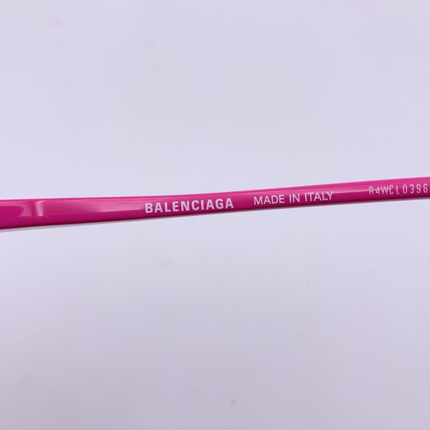 Balenciaga Pink Fuchsia Cat Eye Sunglasses BB0101S 56/19 140mm 3