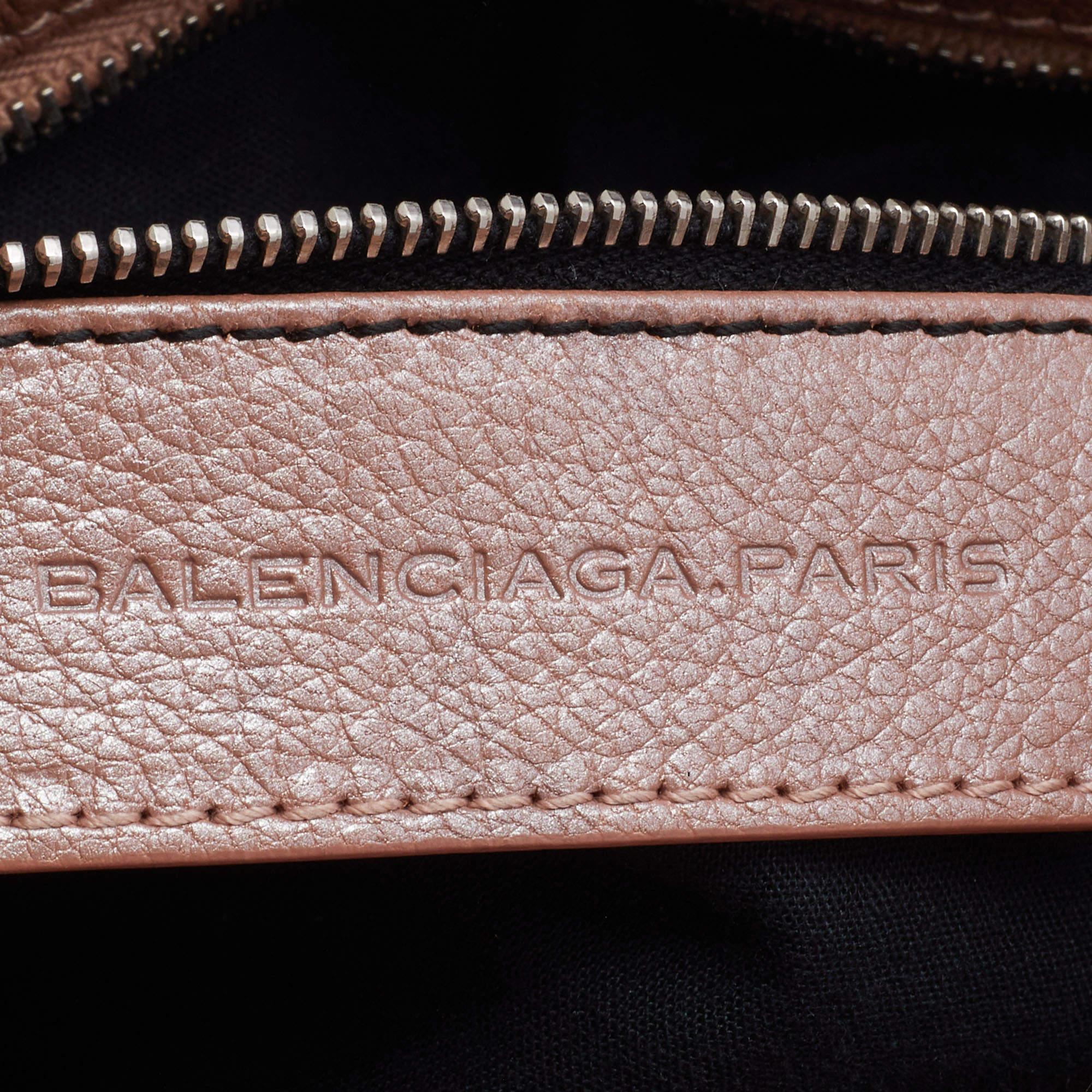 Balenciaga Pink Leather Classic Velo RH Tote 7