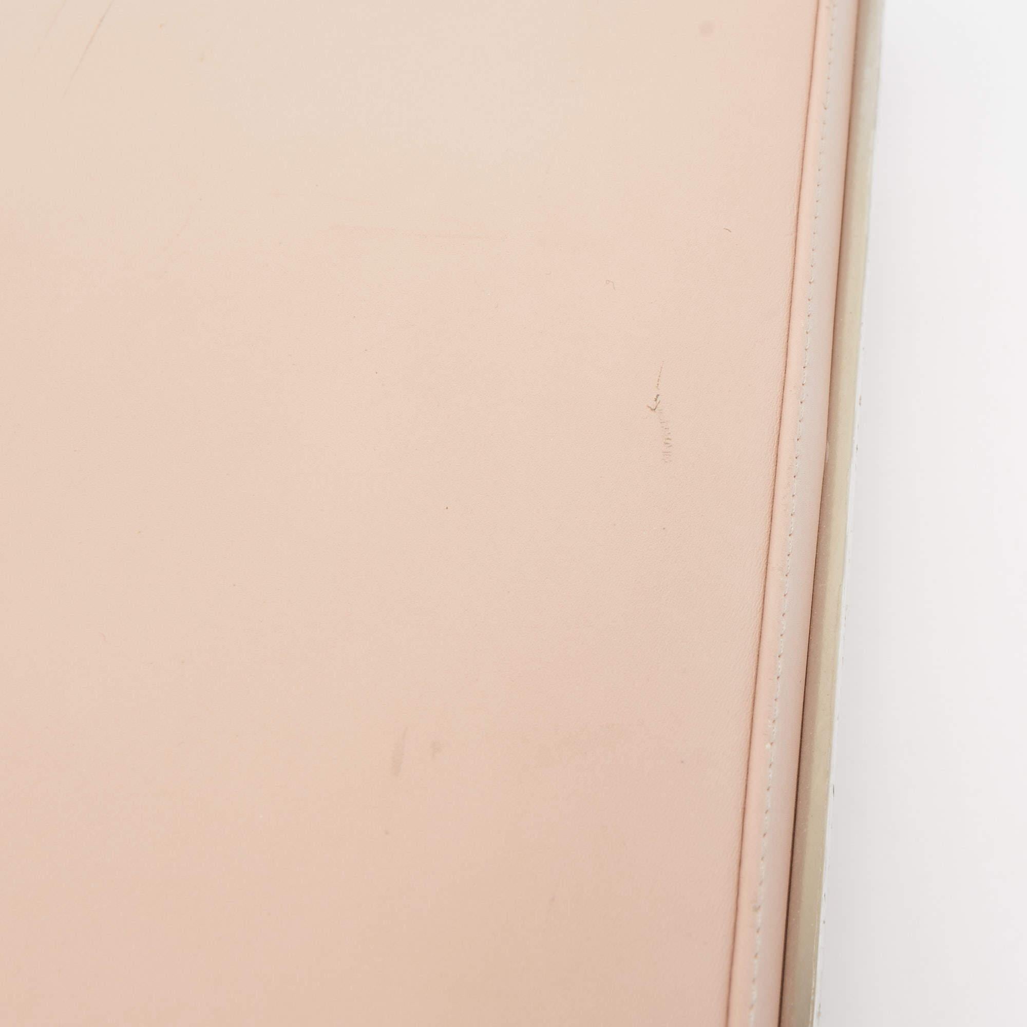 Balenciaga Pink Leather Le Dix Cartable Top Handle Bag 9