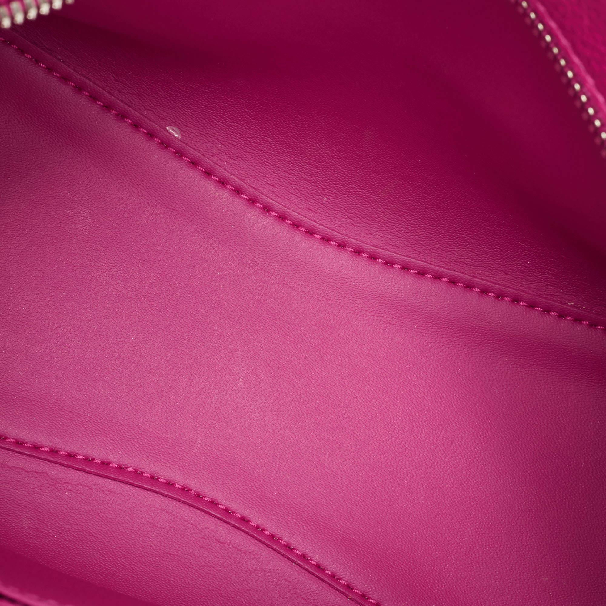Balenciaga Pink Leather Mini Neo Classic Bag 11