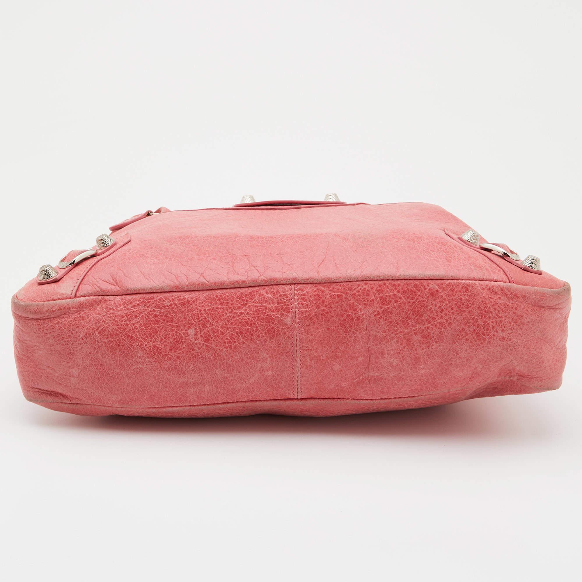 Balenciaga Pink Leather RSH Town Bag 7