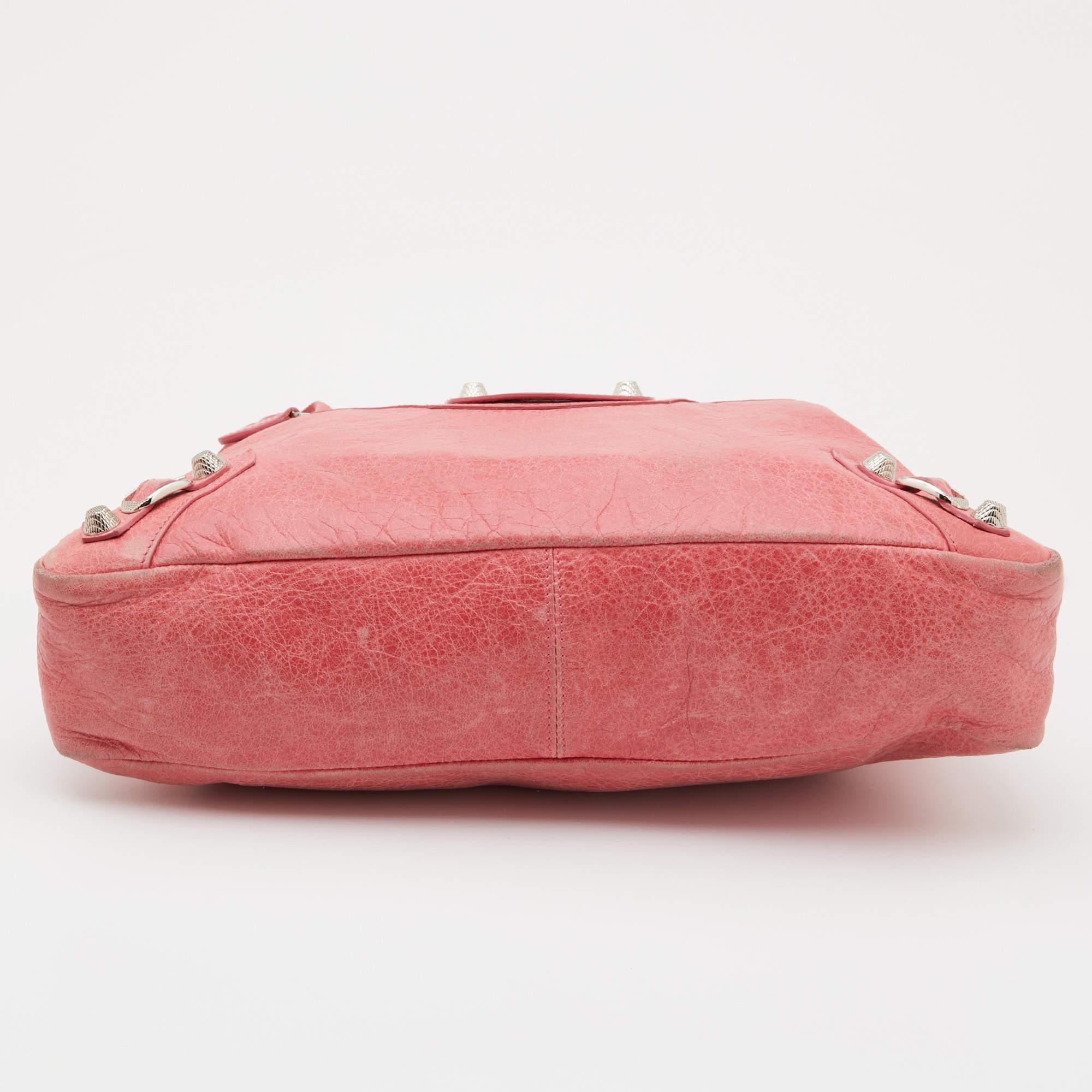 Women's Balenciaga Pink Leather RSH Town Bag
