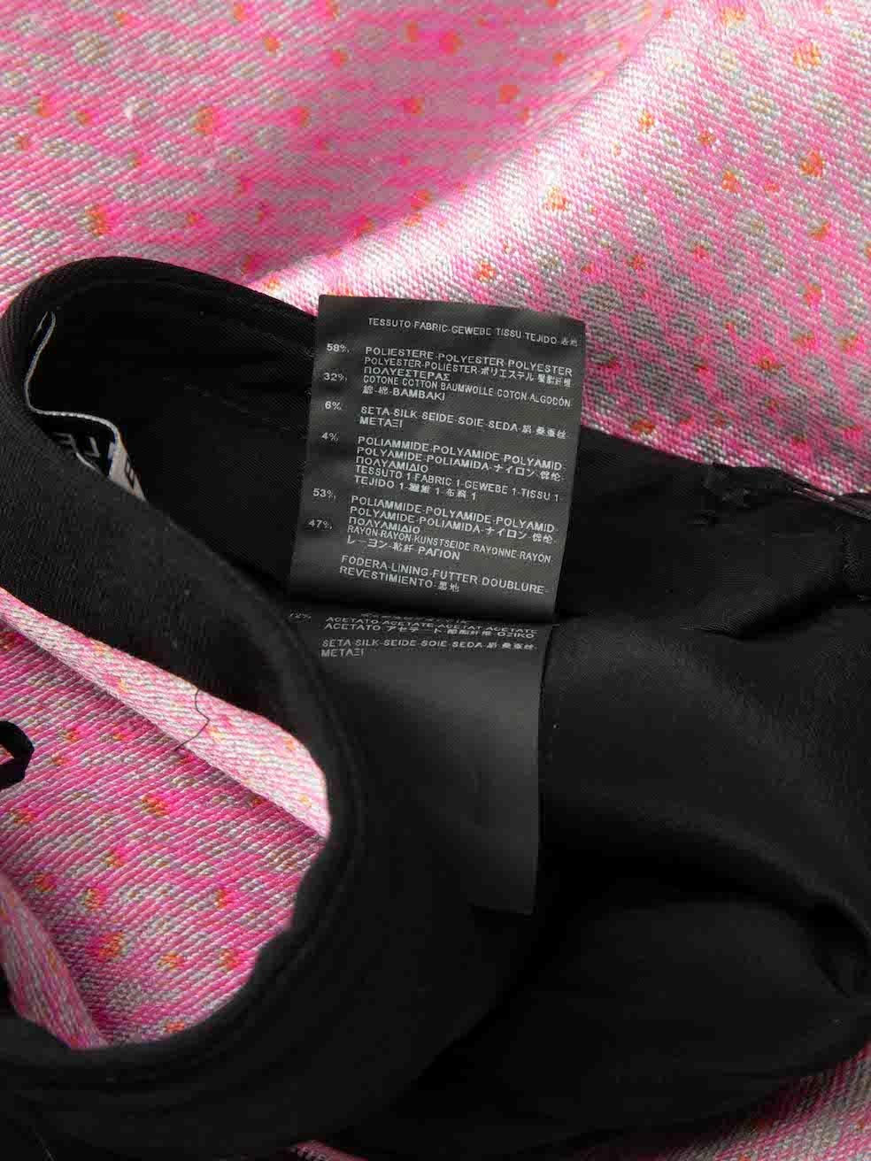 Balenciaga Pink Mini A-Line Skirt Size M 2