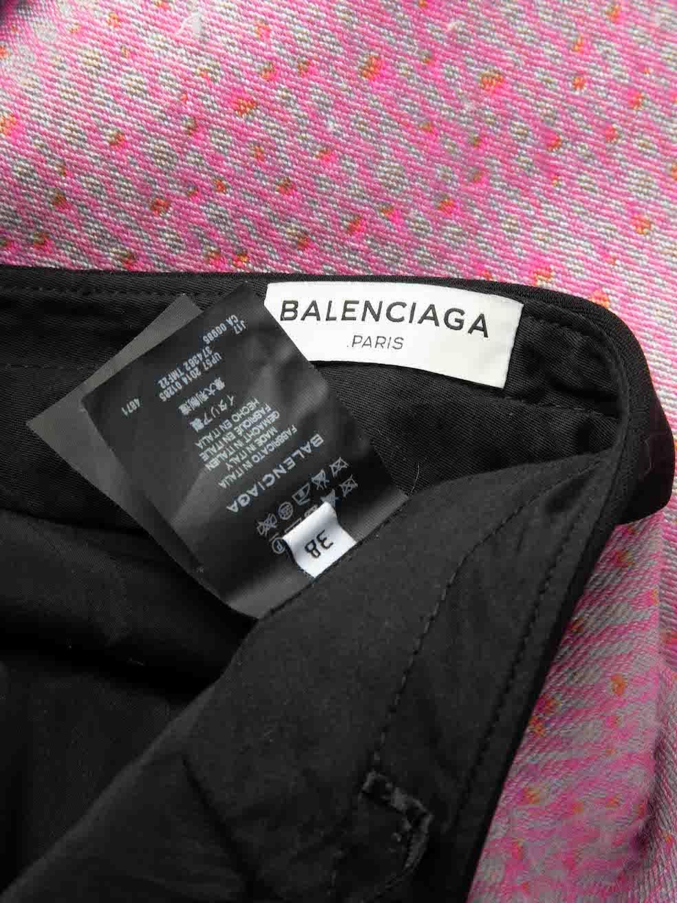 Balenciaga Pink Mini A-Line Skirt Size M For Sale 3